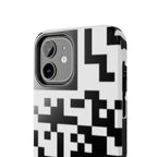 QR Print Tough Phone Case