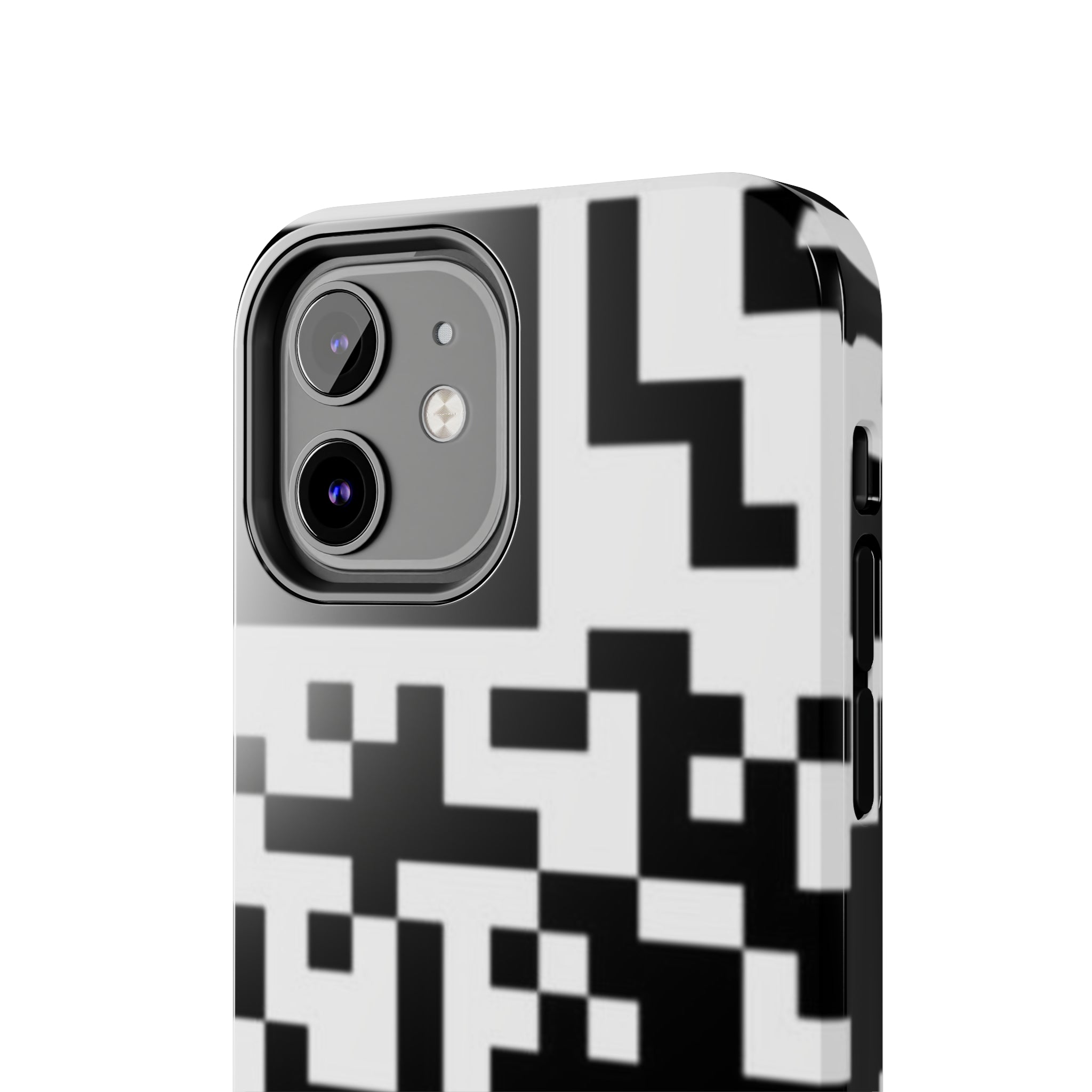 QR Print Tough Phone Case