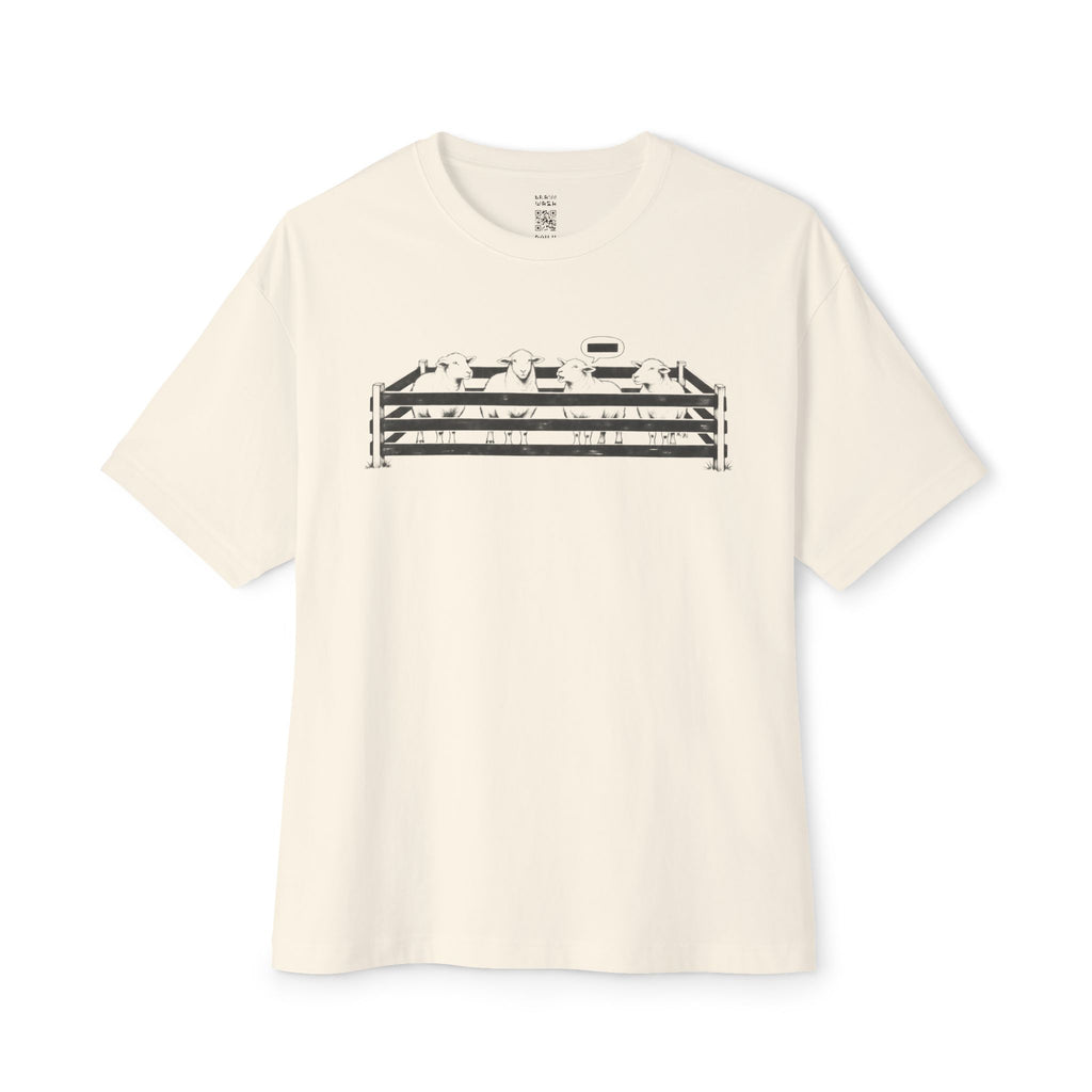 Censored Sheep Oversized Tee