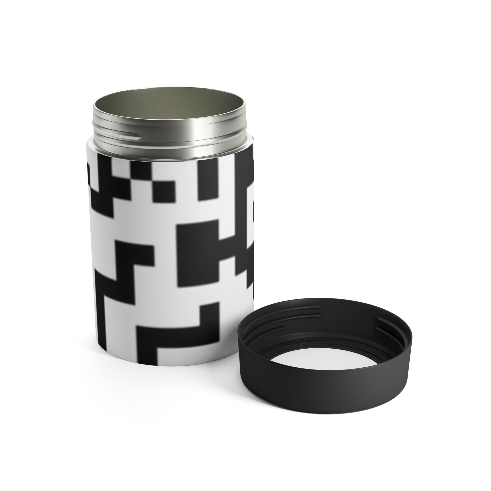 Stainless Steel QR Print Insulating Can Holder