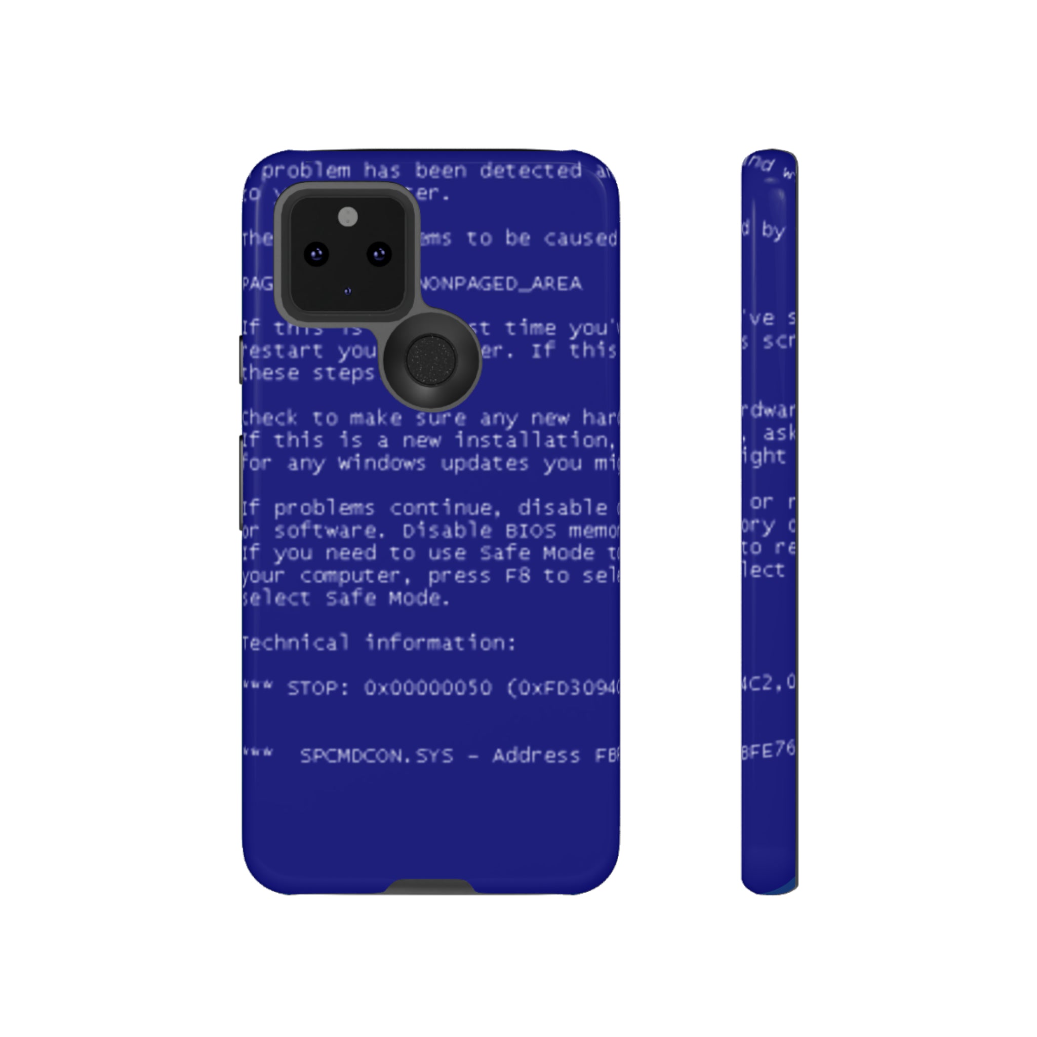 BSoD (Blue Screen of Death) Phone Case