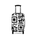 QR Print Luggage Cover