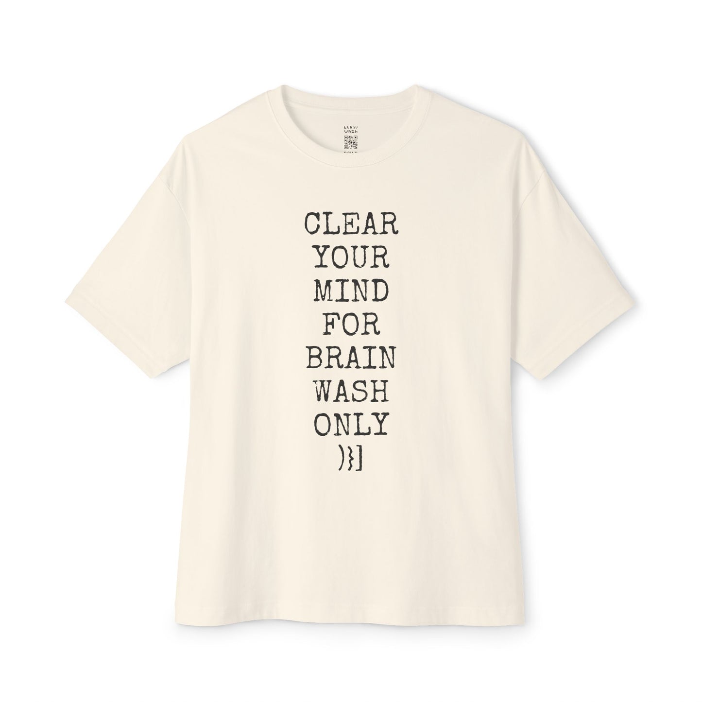 Clear Your Mind Oversized Tee