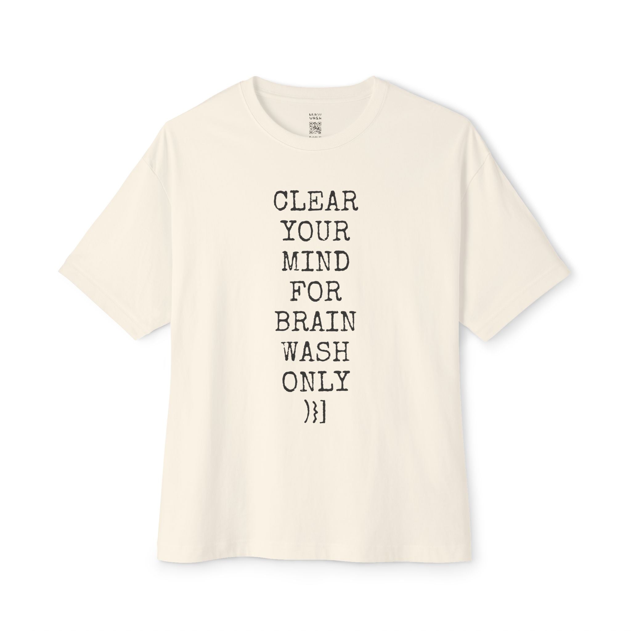 Clear Your Mind Oversized Tee