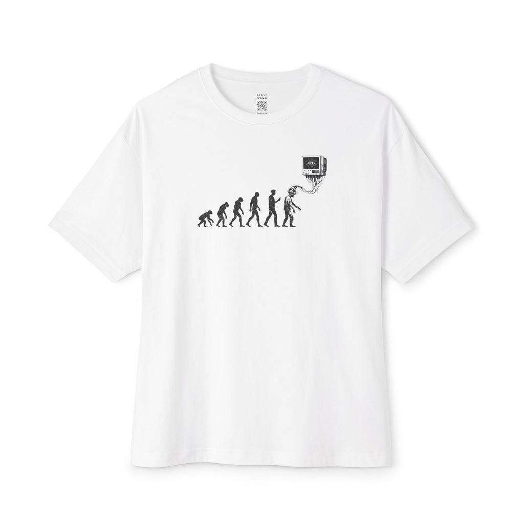 Evolution Of Man Oversized Tee