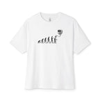 Evolution Of Man Oversized Tee