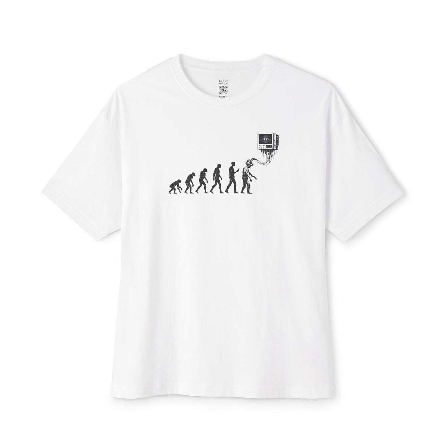 Evolution Of Man Oversized Tee