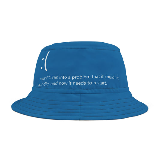 BSoD (Blue Screen of Death) Bucket Hat
