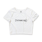 [Scheming] Crop Top Baby Tee
