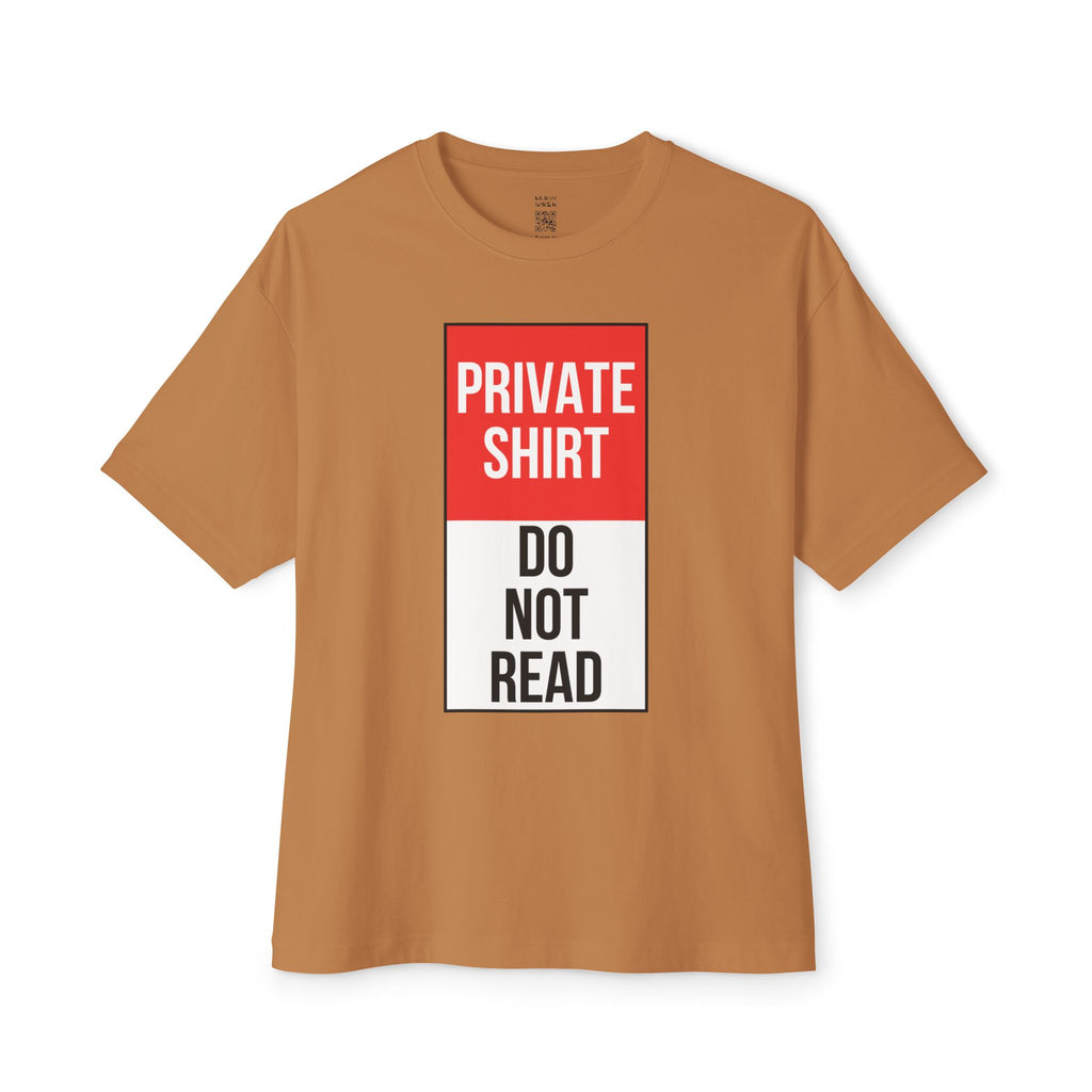 Private Shirt Oversized Tee