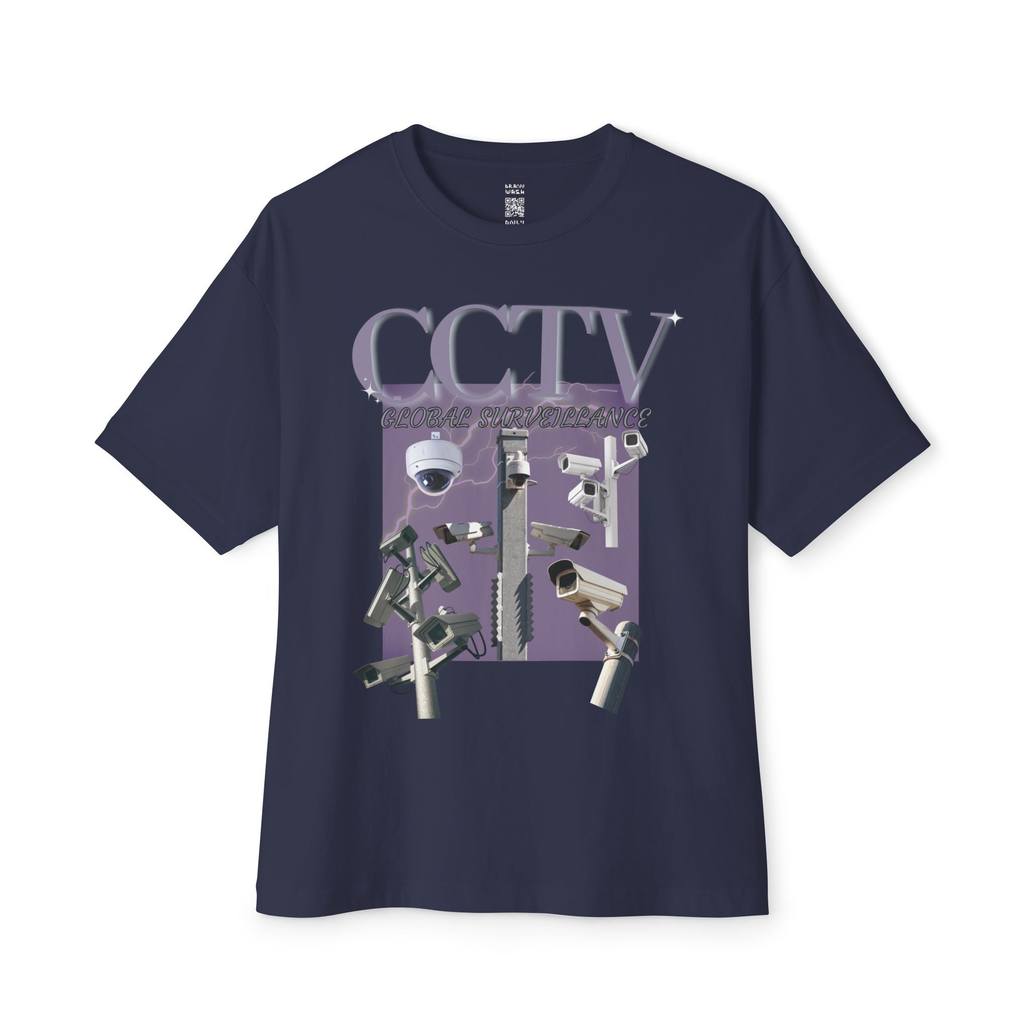 CCTV Global Surveillance Oversized Tee