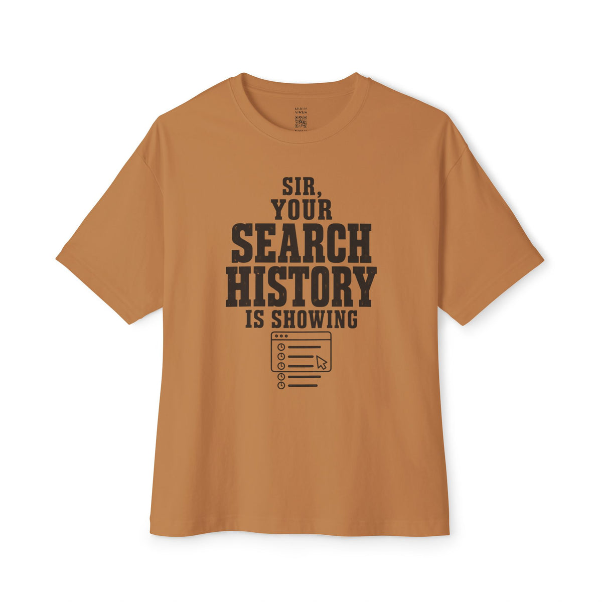 Search History Oversized Tee