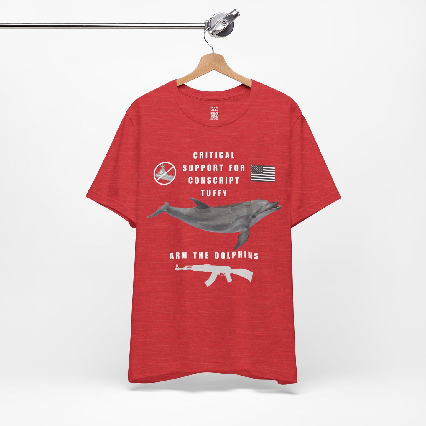 Conscript Tuffy Arm The Dolphins T-Shirt