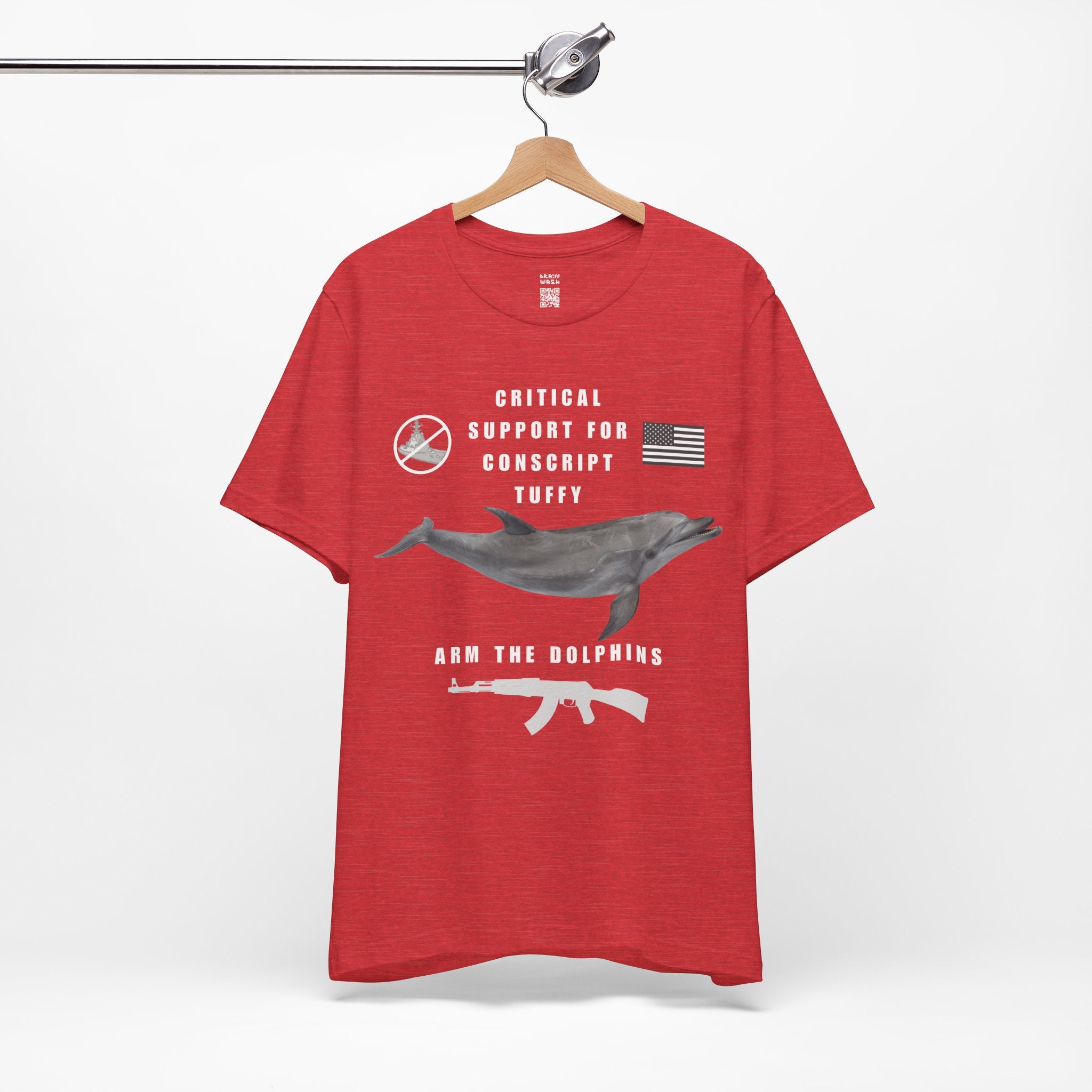 Conscript Tuffy Arm The Dolphins T-Shirt