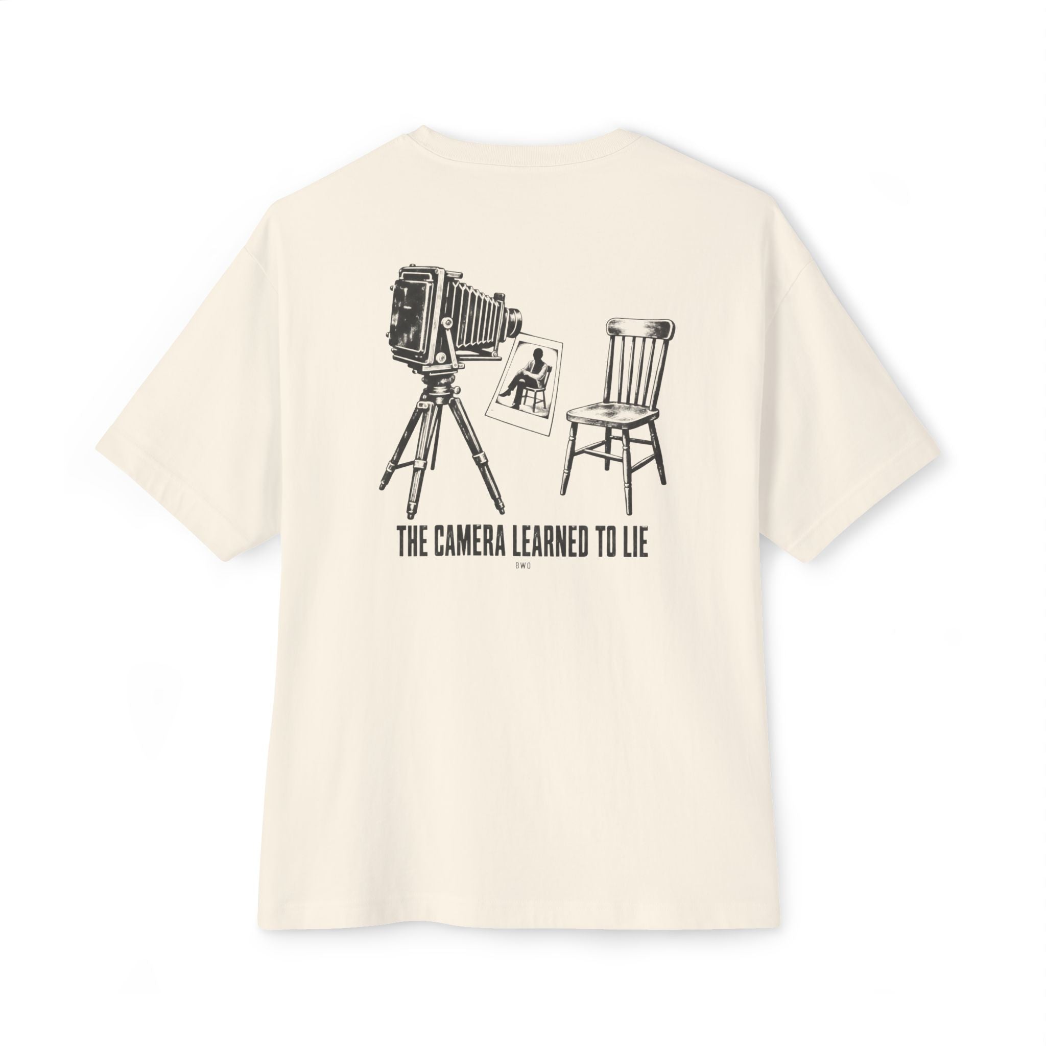 Camera Learned To Lie Oversized Tee