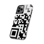 QR Print Tough Phone Case