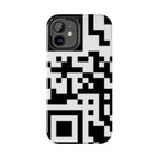 QR Print Tough Phone Case