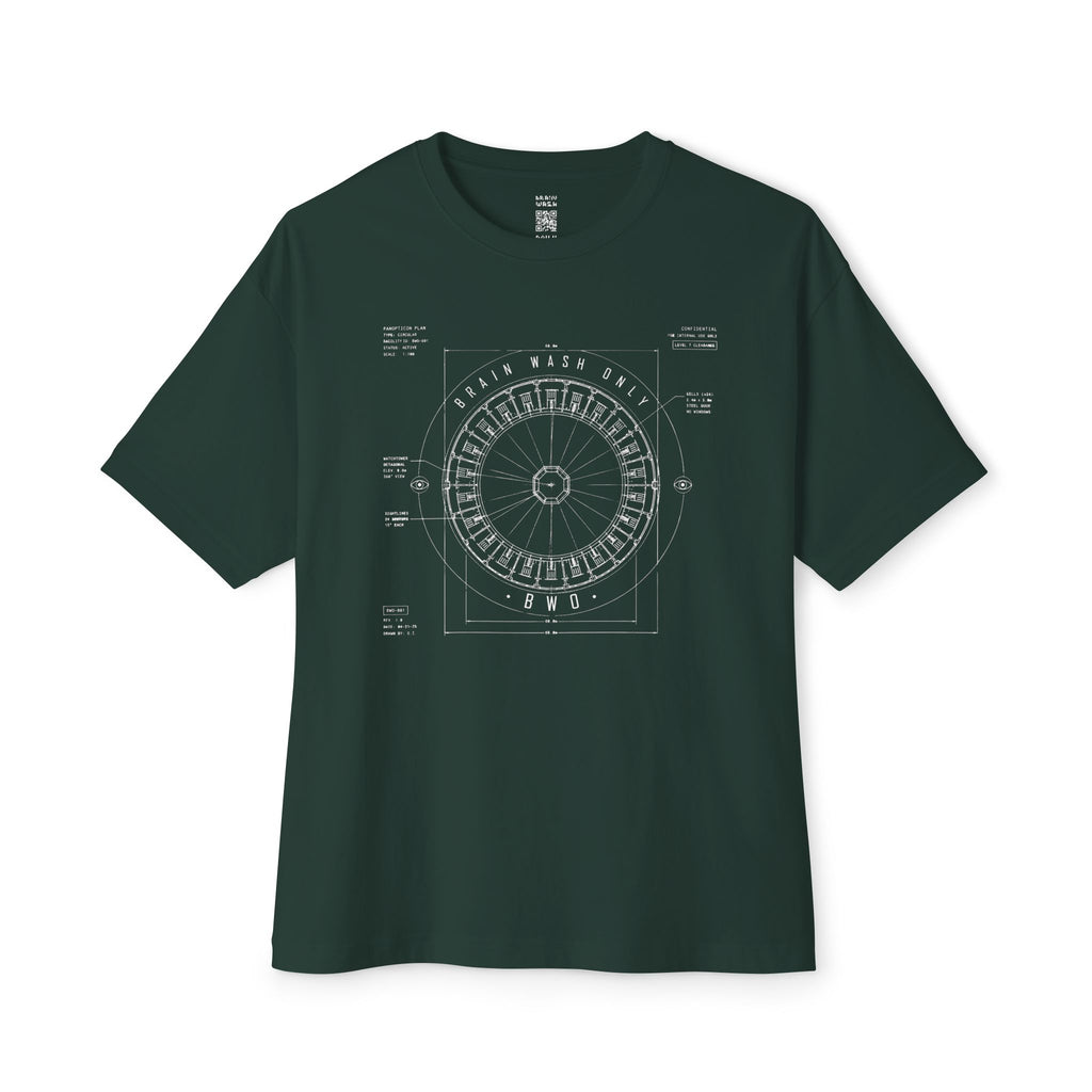 Panopticon Blueprint Oversized Tee