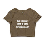 Feminine Urge Crop Top Baby Tee