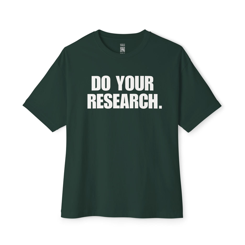 Do Your Research Oversized Tee