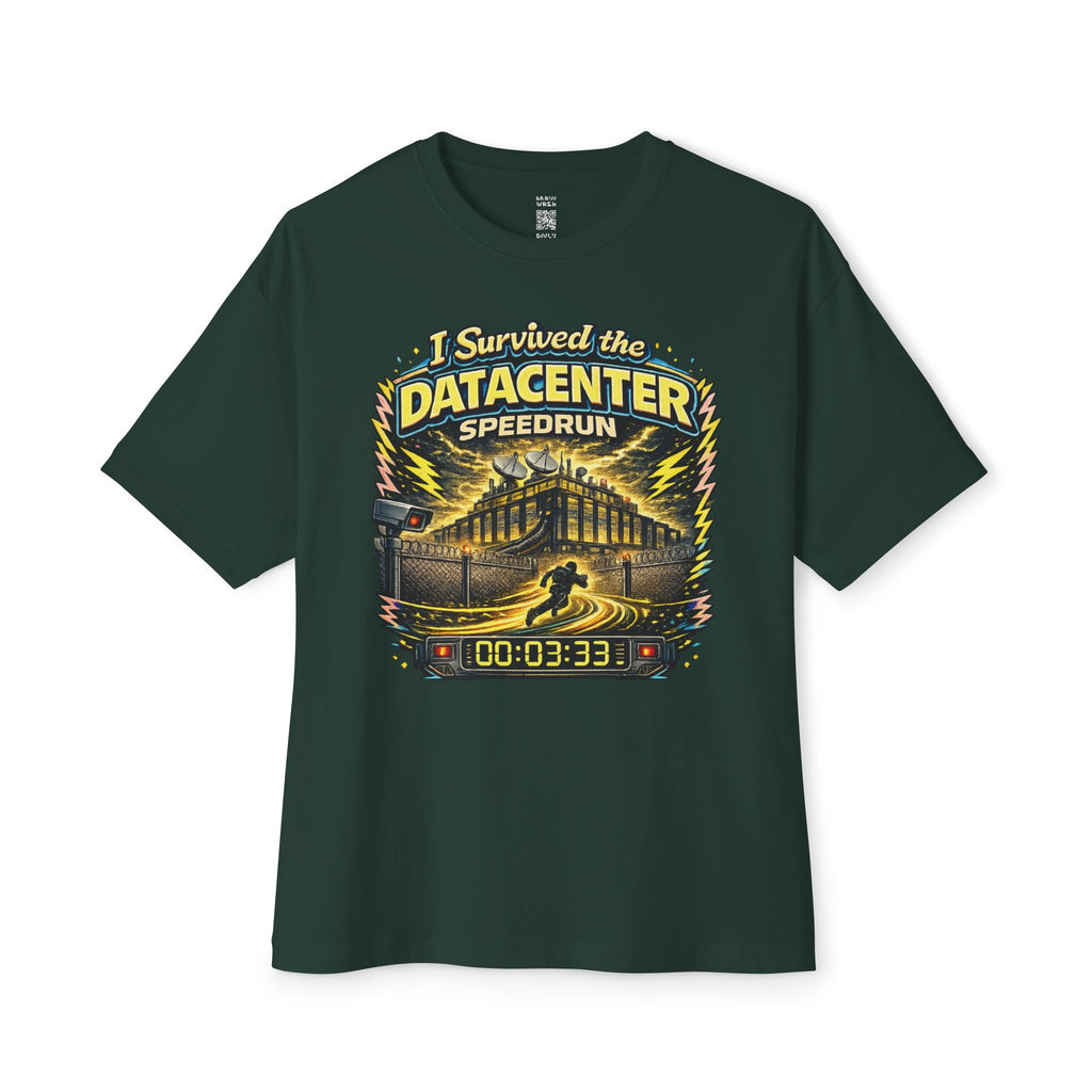 I Survived The Datacenter Speedrun Oversized Tee