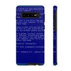 BSoD (Blue Screen of Death) Phone Case
