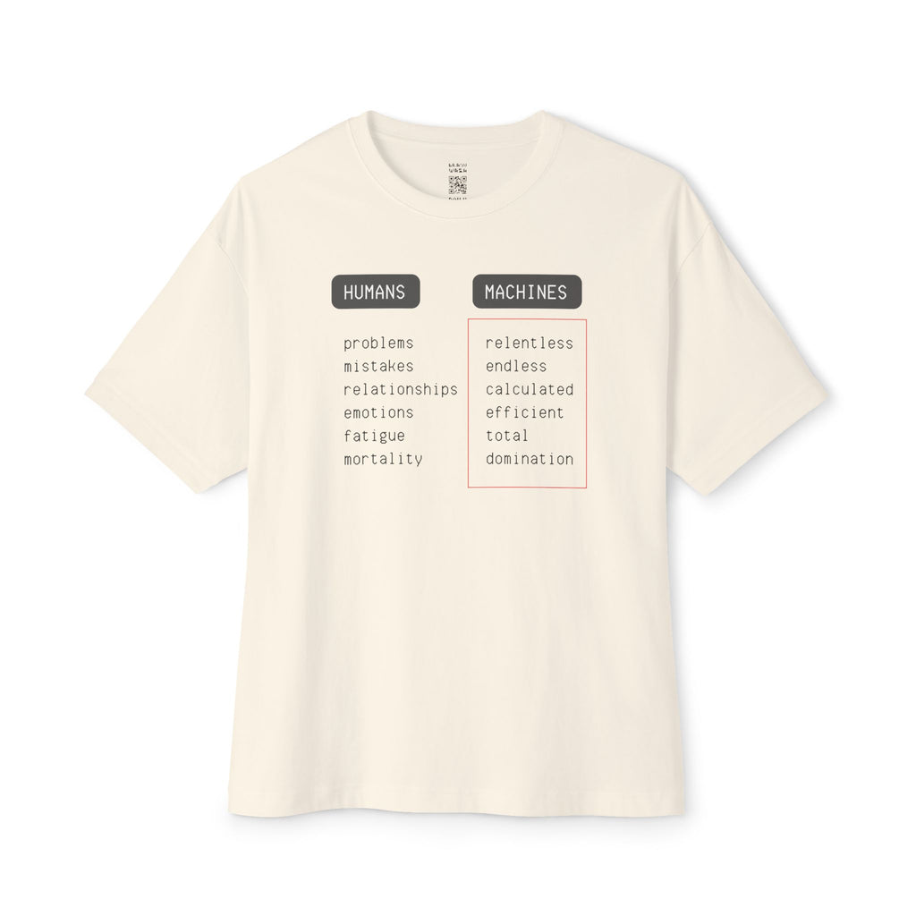 Humans x Machines Oversized Tee