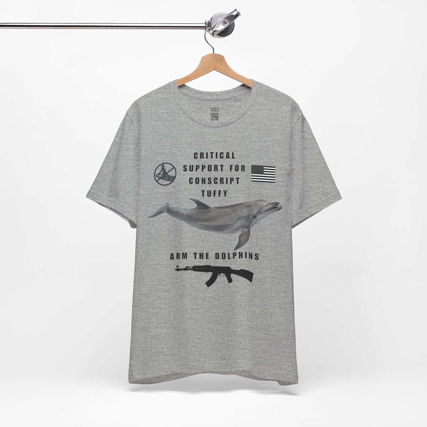 Conscript Tuffy Arm The Dolphins T-Shirt