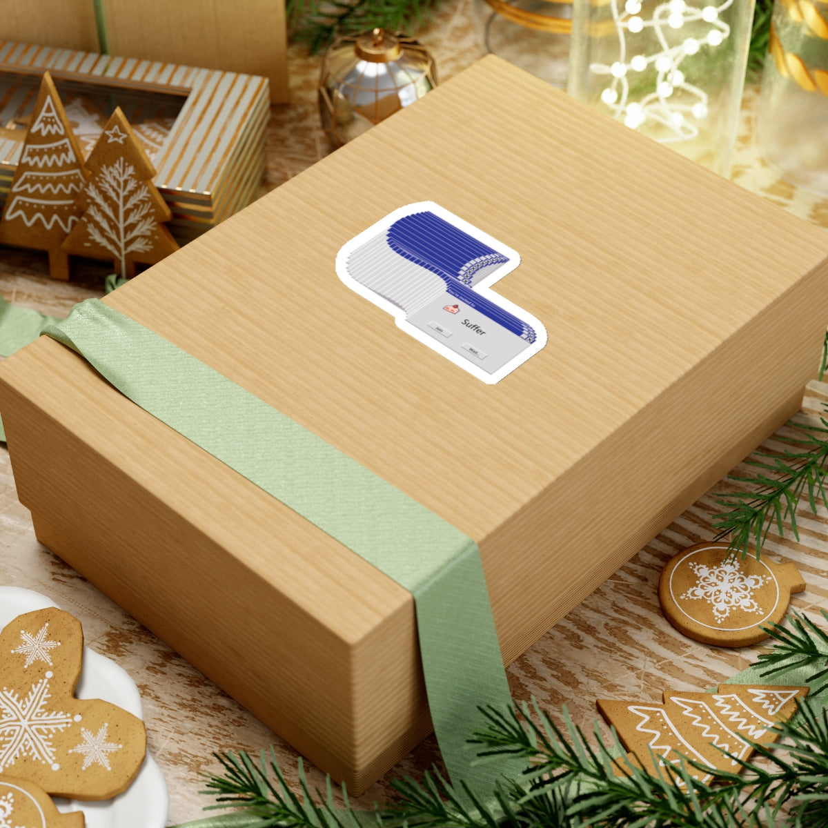 Invitation To Suffer Popup Sticker