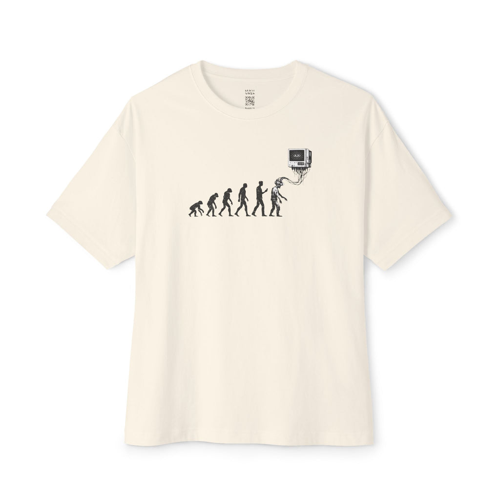 Evolution Of Man Oversized Tee