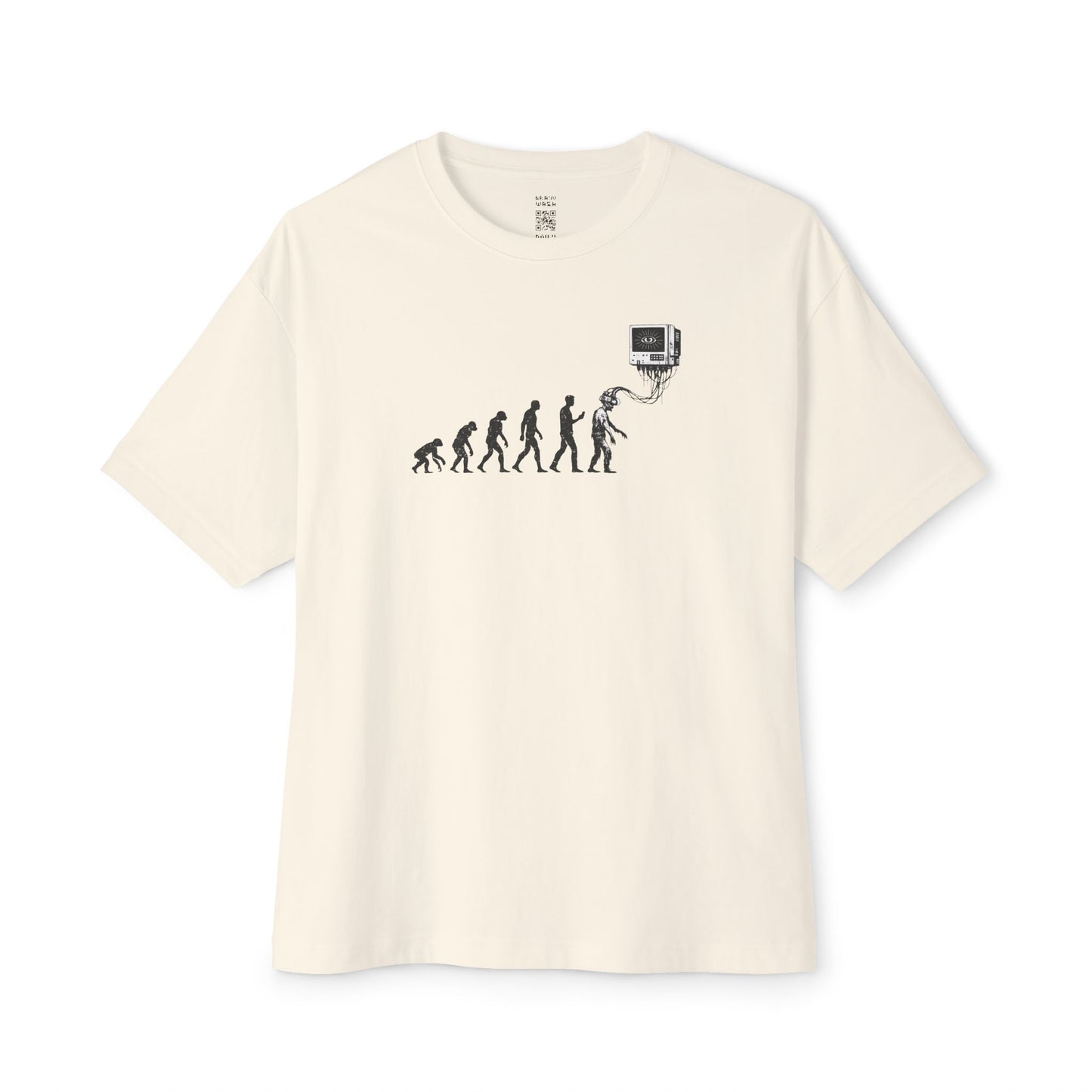 Evolution Of Man Oversized Tee