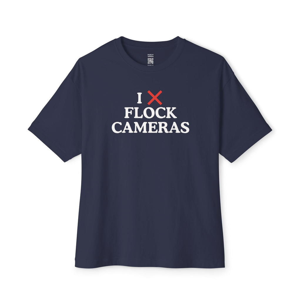 I X Flock Cameras Oversized Tee