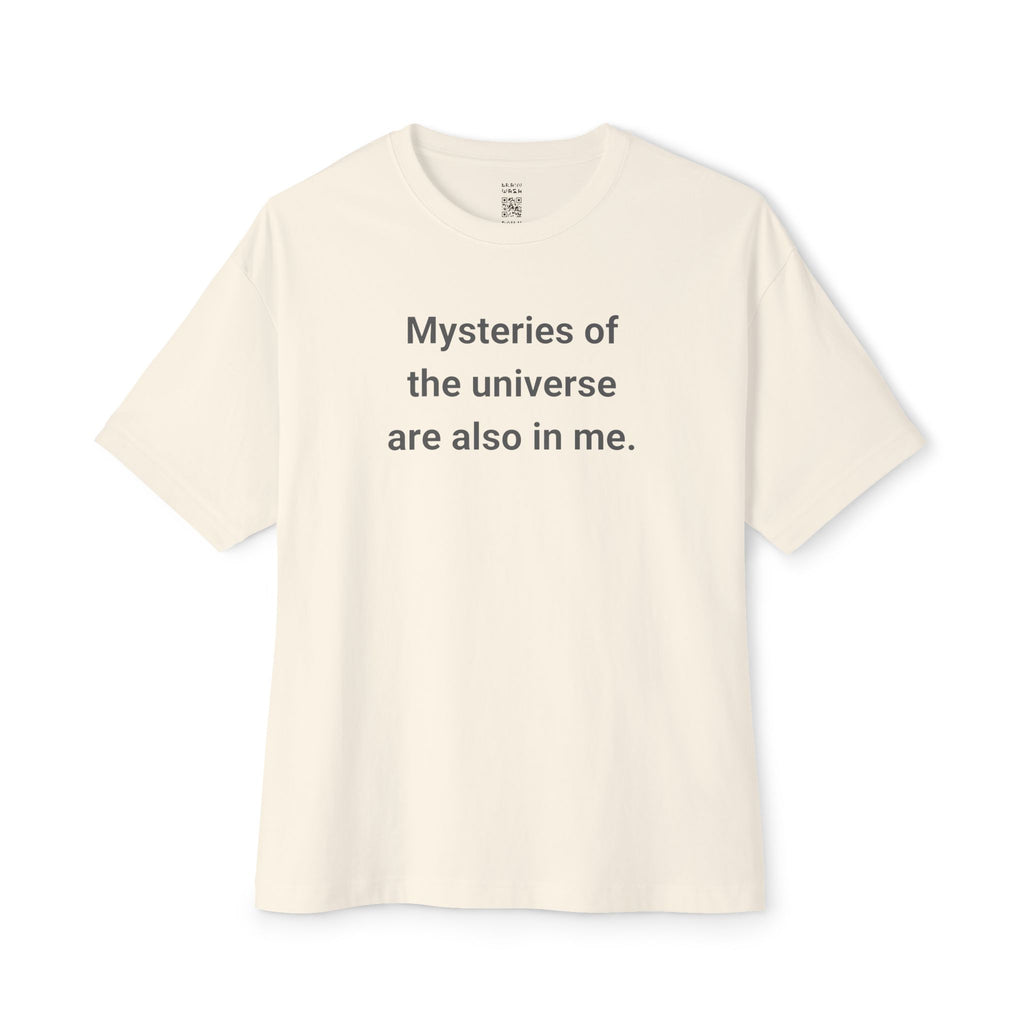 Mysteries Of The Universe In Me Oversized Tee