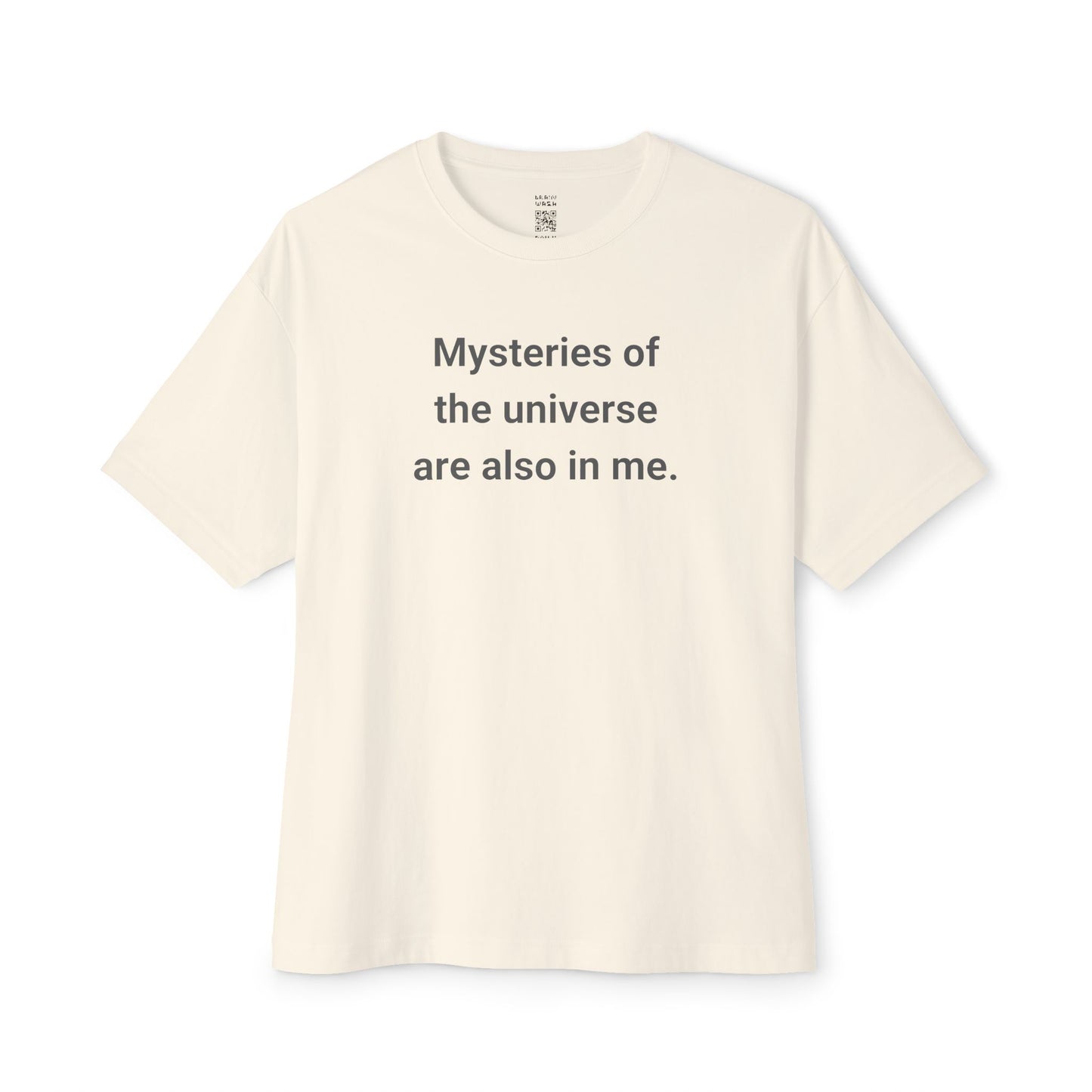 Mysteries Of The Universe In Me Oversized Tee