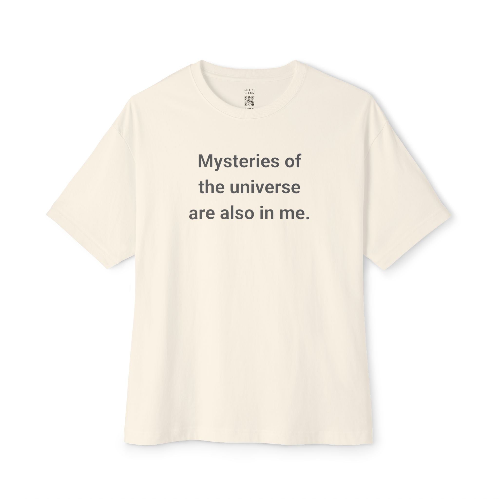Mysteries Of The Universe In Me Oversized Tee