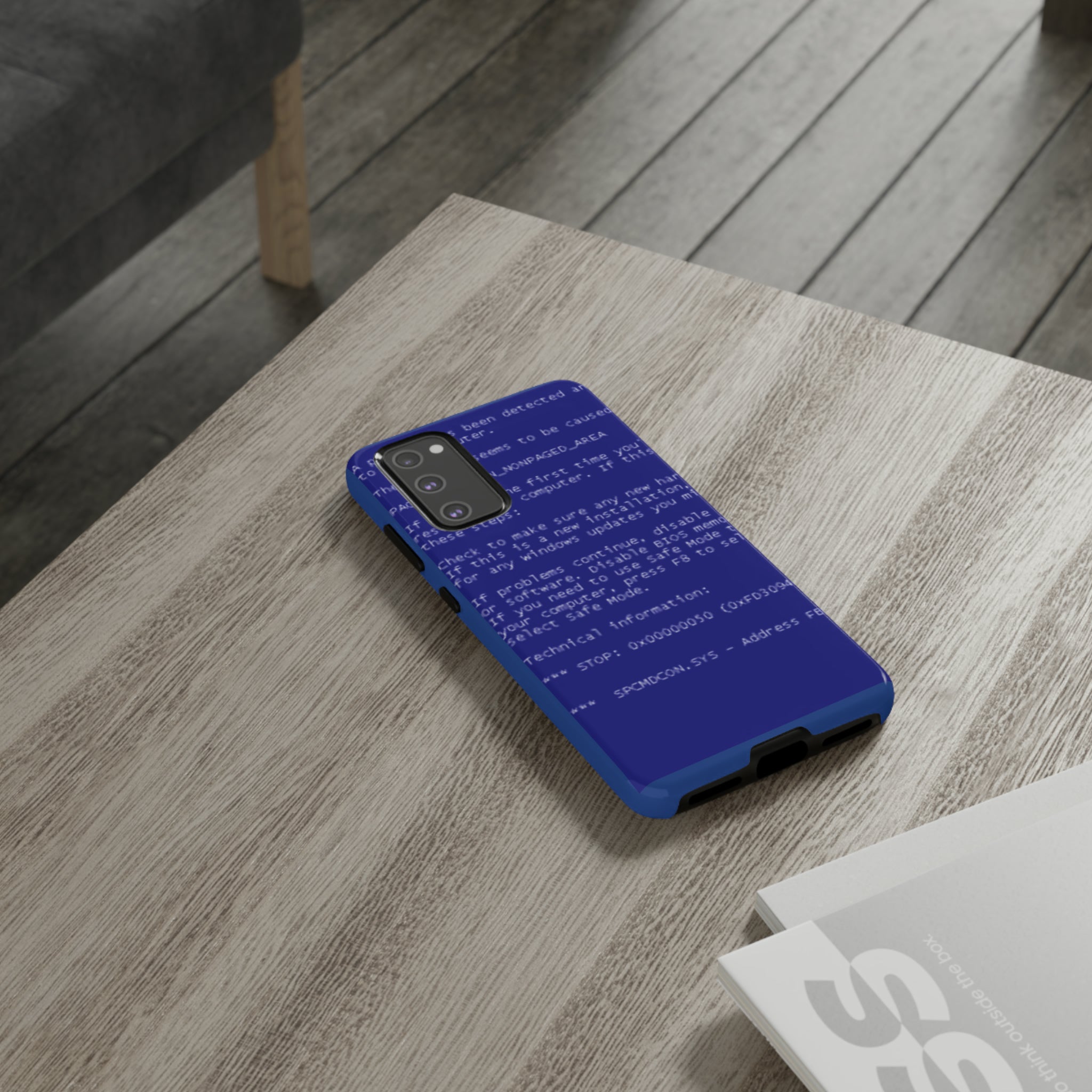 BSoD (Blue Screen of Death) Phone Case