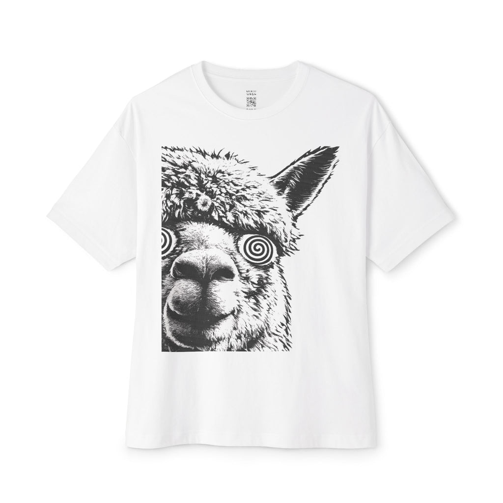Entranced Llama Oversized Tee