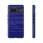 BSoD (Blue Screen of Death) Phone Case