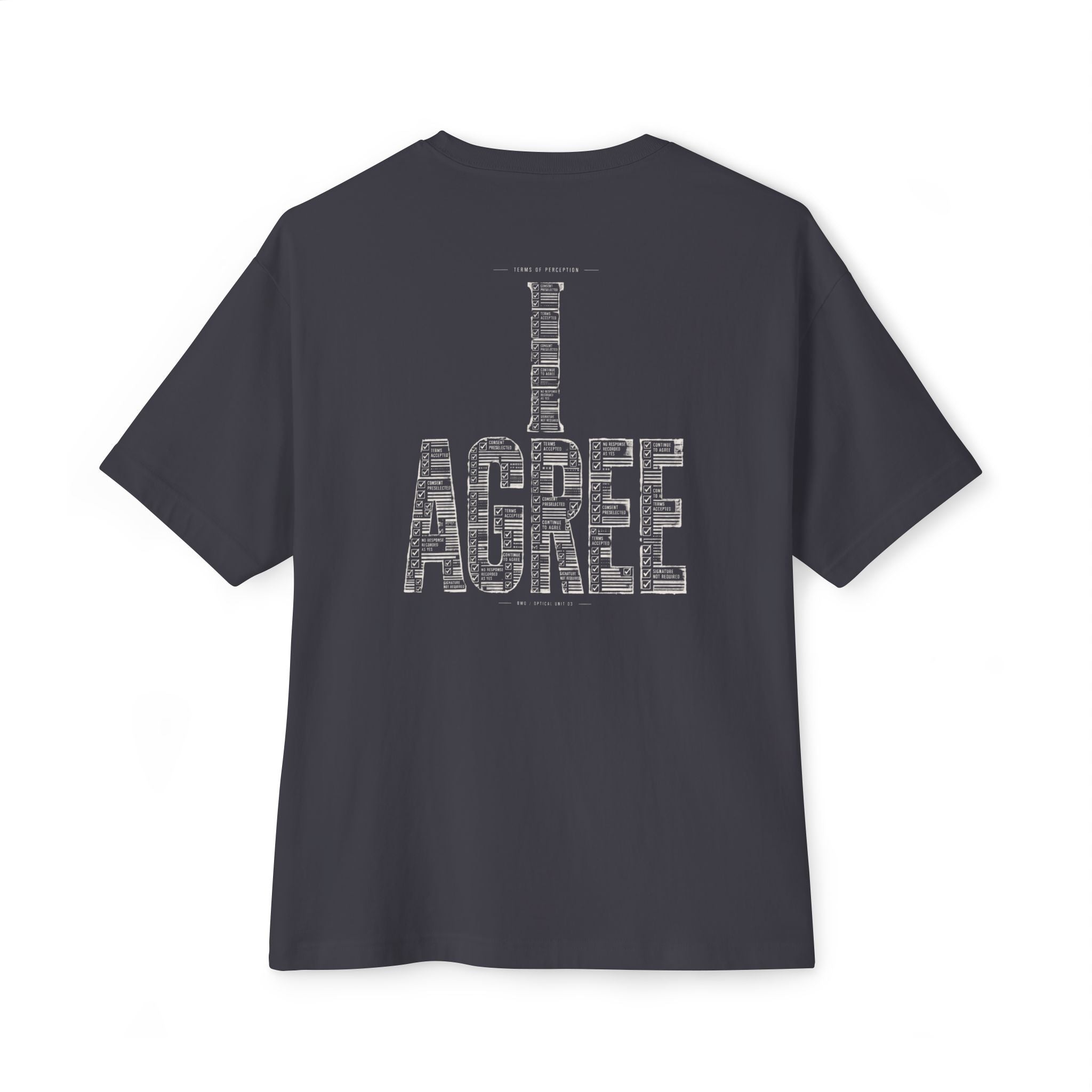 Terms Of Perception Oversized Tee