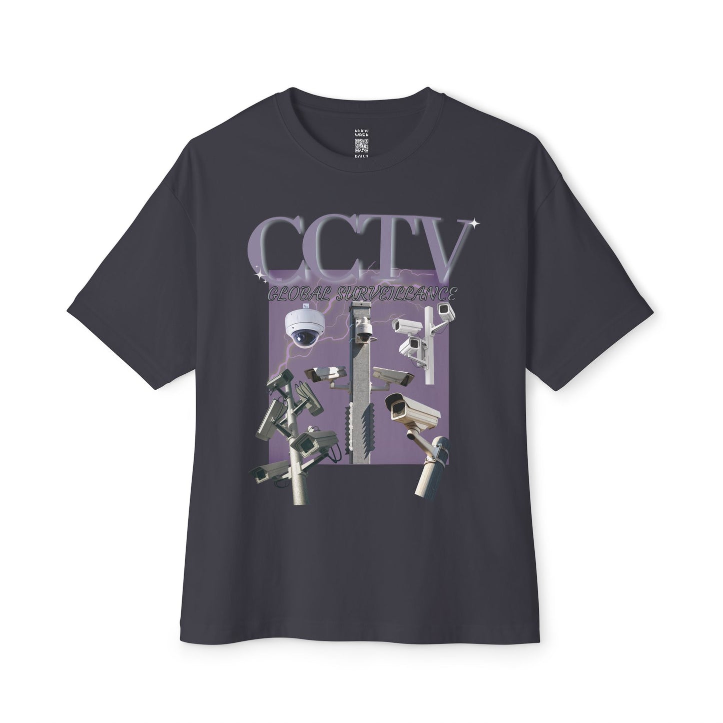 CCTV Global Surveillance Oversized Tee