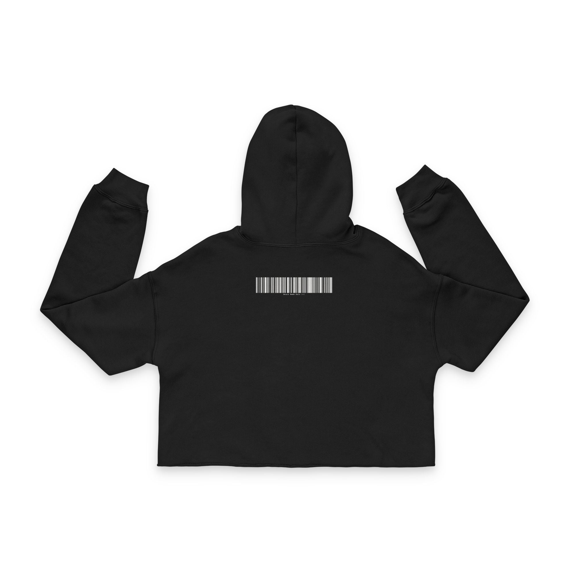 Oversized Cropped Hoodie