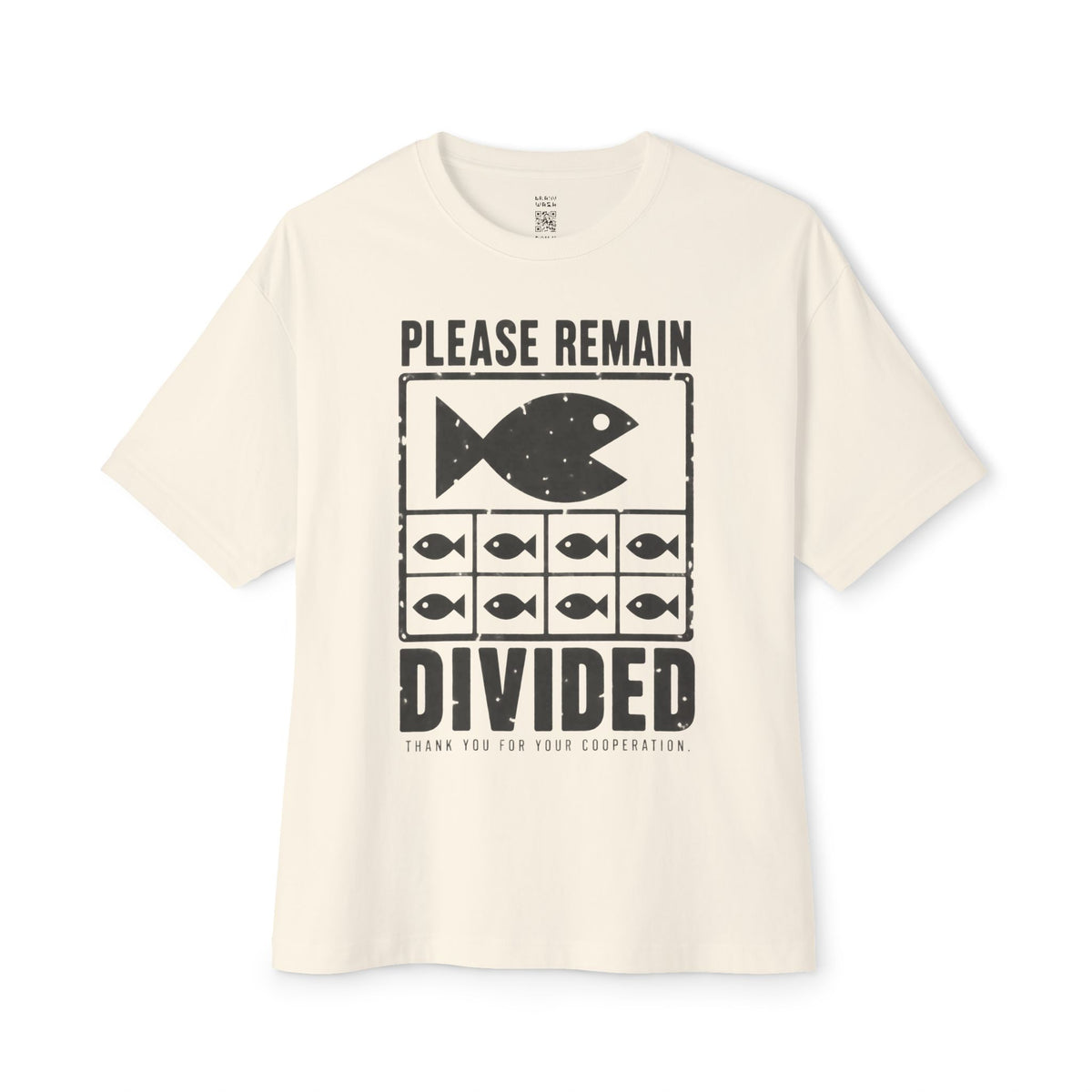 Remain Divided Oversized Tee
