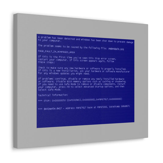 BSoD Computer Wall Art