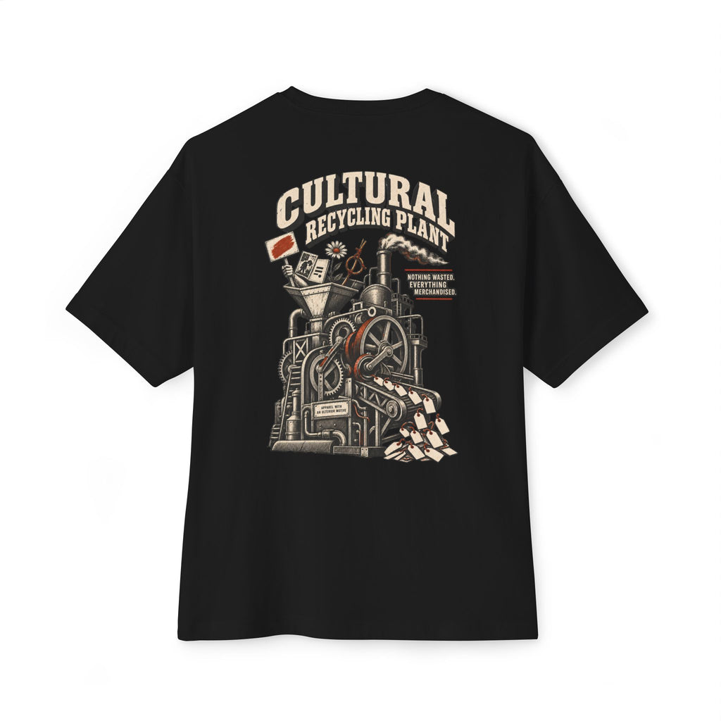 Cultural Recycling Plant Oversized Tee