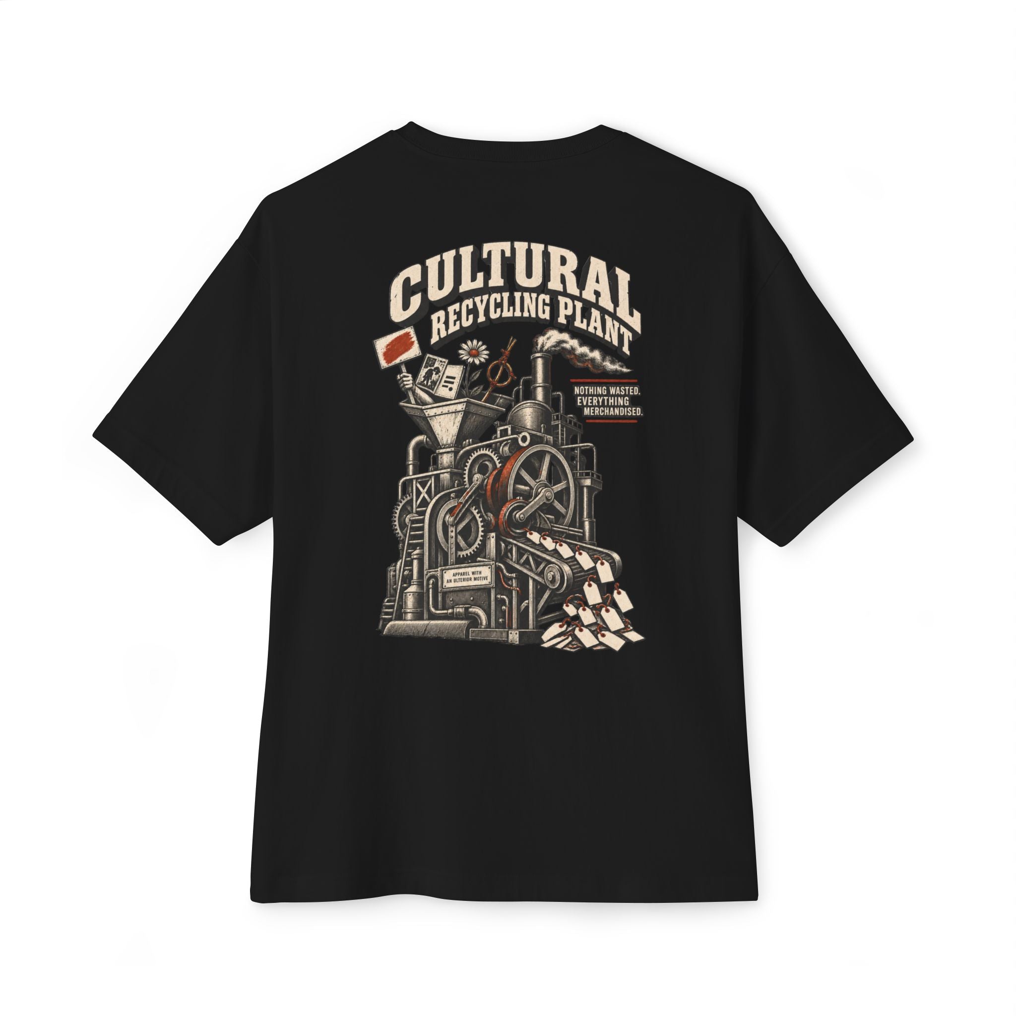 Cultural Recycling Plant Oversized Tee