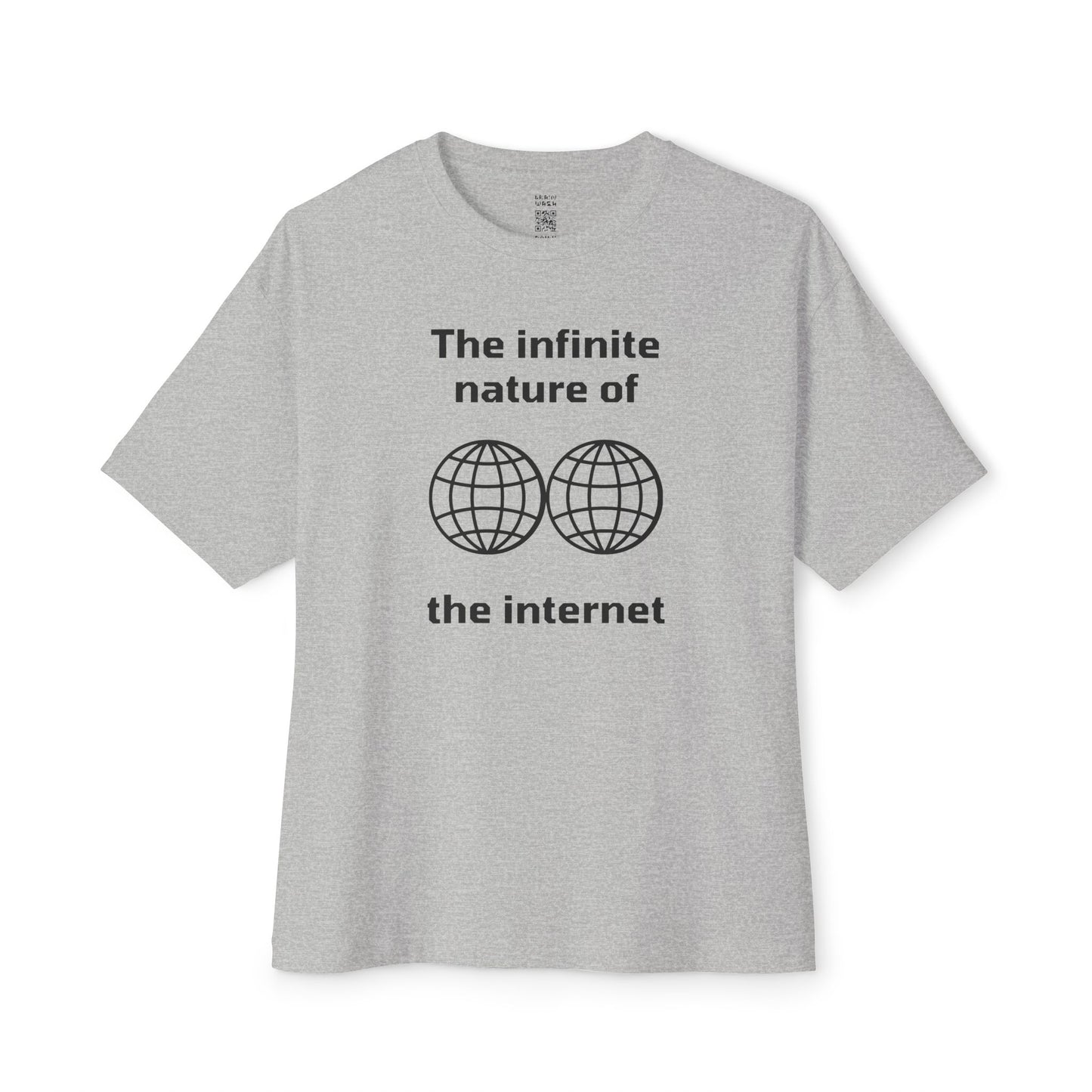 Infinite Nature Of The Internet Oversized Tee