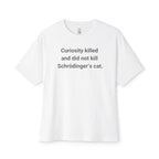 Curiosity And Schrödinger’s Cat Oversized Tee