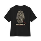 Social Proof Of Life Oversized Tee