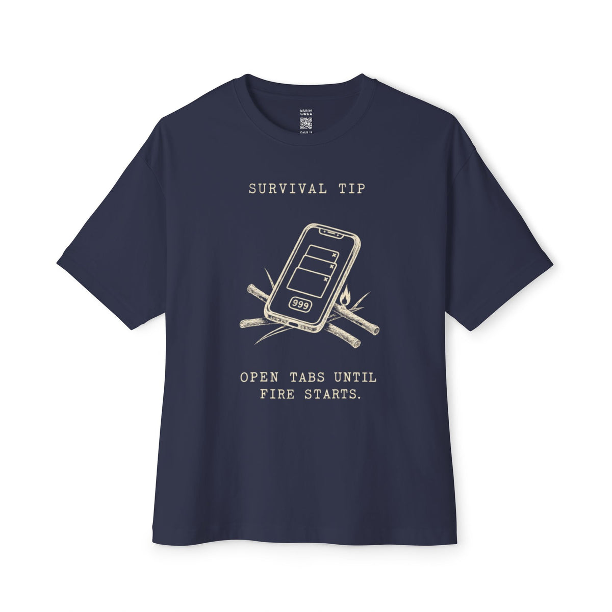 Survival Tip Oversized Tee