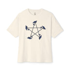 Flock Camera Pentagram Oversized Tee